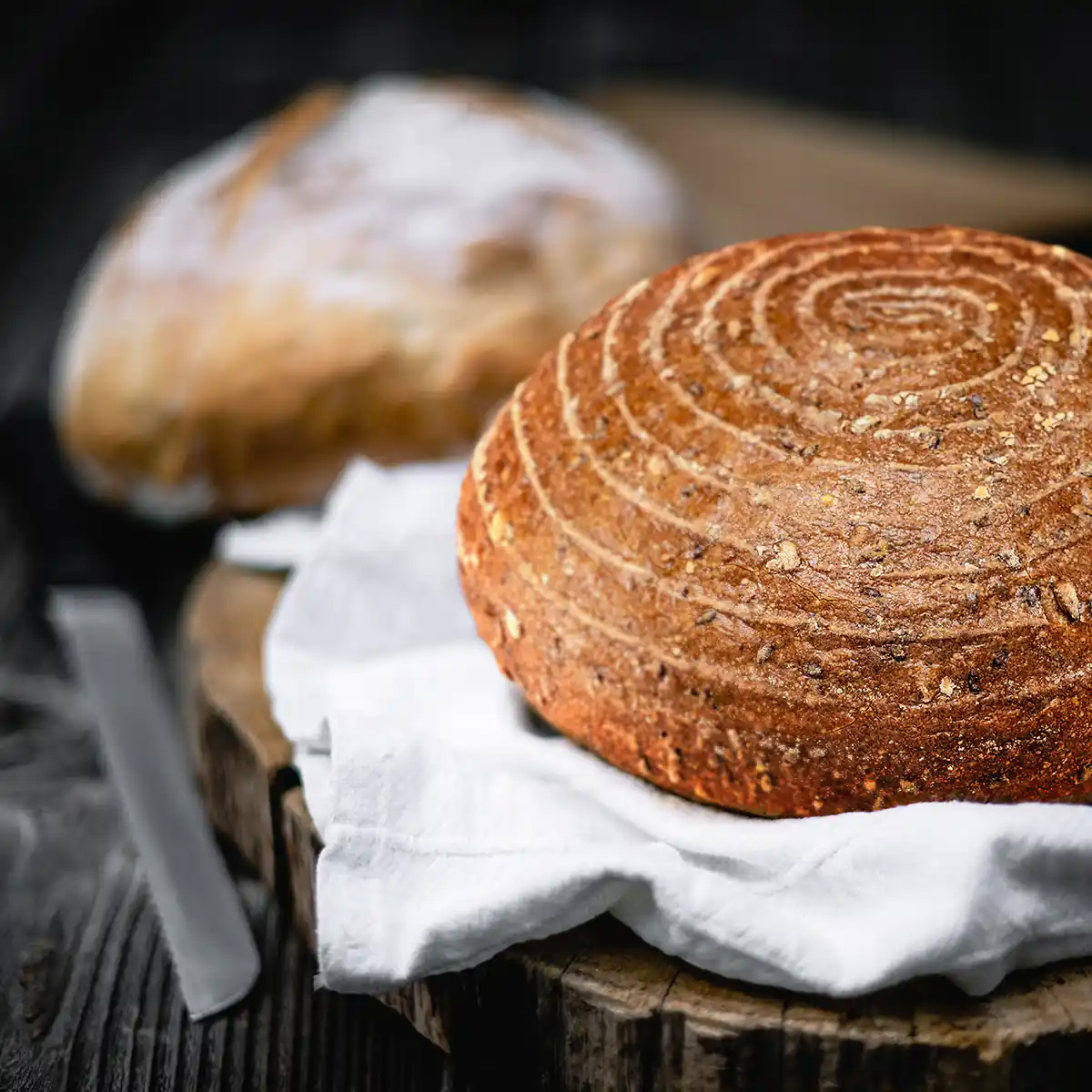Glutenfreies Sauerteig-Brot Glutenfreies Sauerteig-Brot